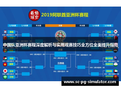 中国队亚洲杯赛程深度解析与实用观赛技巧全方位全面提升指南