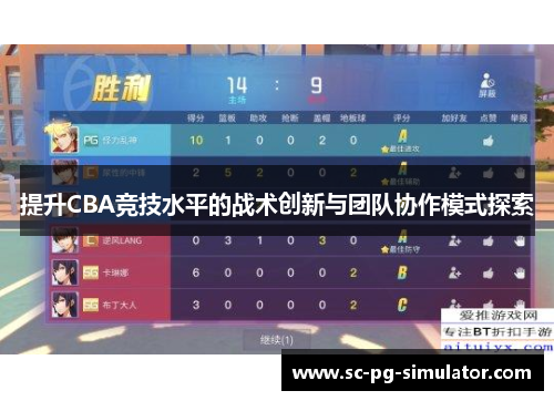 提升CBA竞技水平的战术创新与团队协作模式探索 提升CBA竞技水平的战术创新与团队协作模式探索